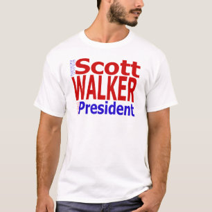 Camiseta Caminante de Scott del voto para el presidente