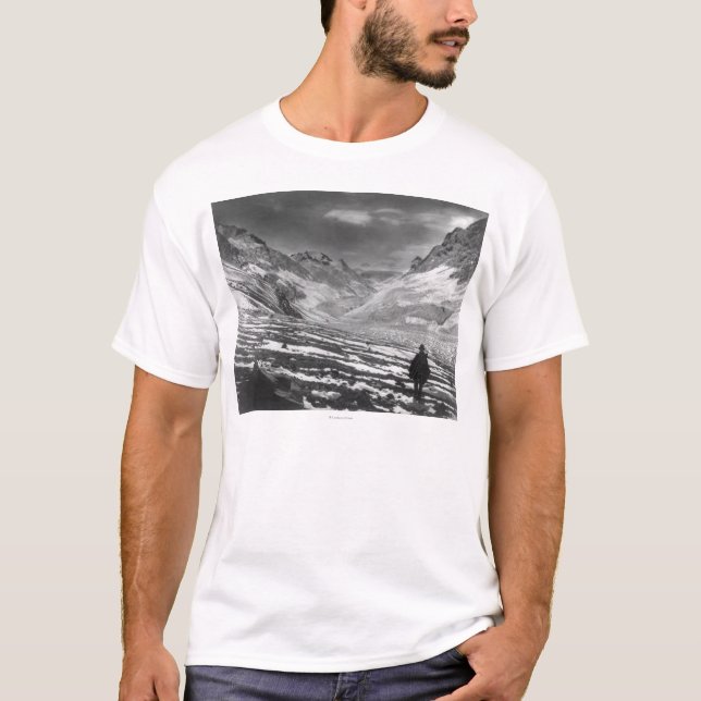 Camiseta Caminante en el valle del Aconcagua en el chile (Anverso)