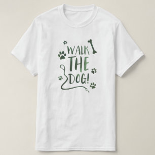 Camiseta caminar al perro