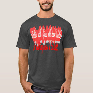 Camiseta Caminar con un regalo de un amigo