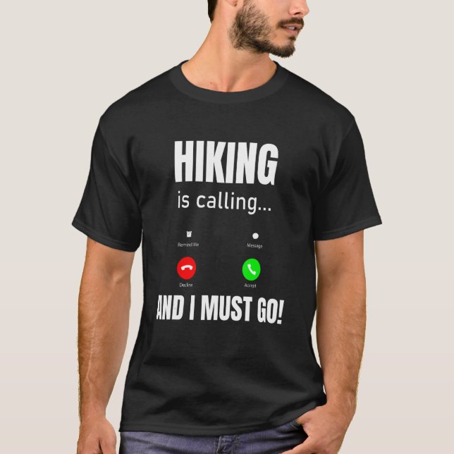Camiseta Caminar Es Llamar Y Debo Ir (Anverso)
