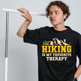 Camiseta Caminar es mi terapia favorita 