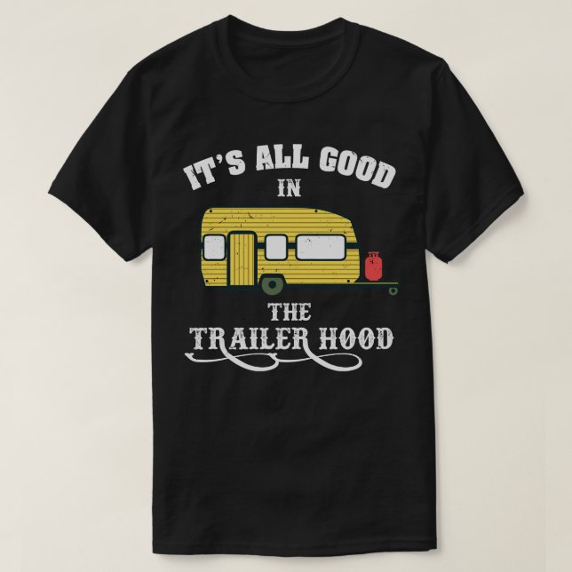 Camiseta Caminar Es Todo Bueno En El Capuchón De Trailer (Diseño del anverso)