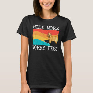 Camiseta Caminar Más Preocuparse Menos Norwich Terrier Gráf