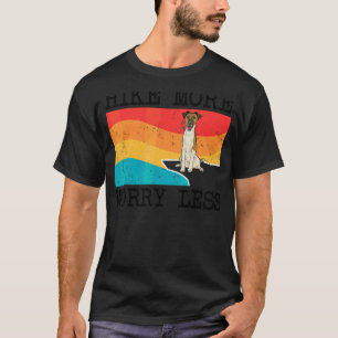 Camiseta Caminar Más Preocuparse Menos Smooth Fox Terrier G