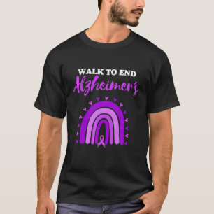 Camiseta Caminar Para Acabar Con Los Alzheimers