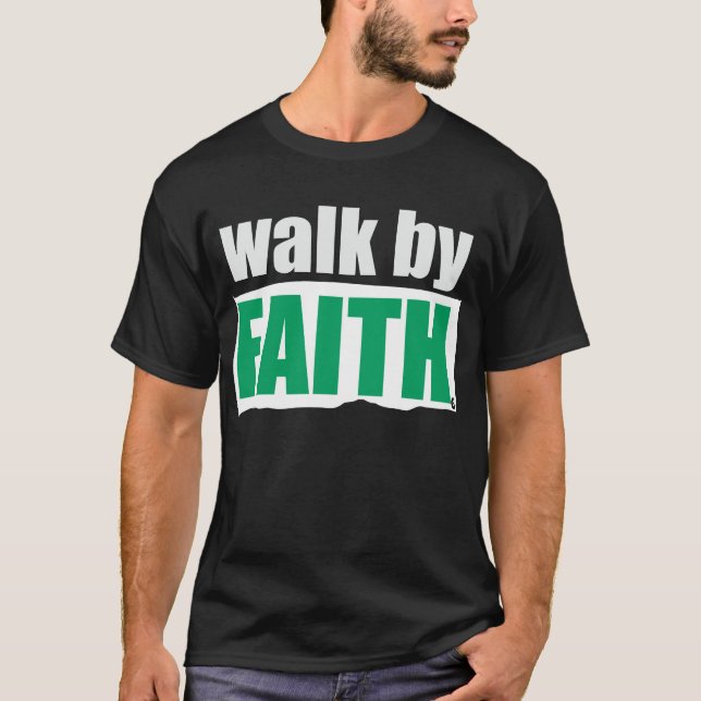 Camiseta Caminar Por Faith T-Shirt (Anverso)