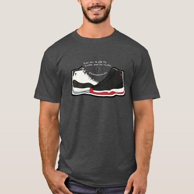 Camiseta Caminar por fe - Cristiano (Anverso)