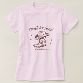 Camiseta caminar por la fe