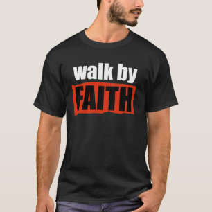 Camiseta Caminar por la fe