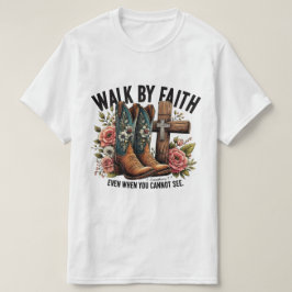 Camiseta Caminar por la fe