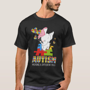 Camiseta Caminar Por Un Sendero Distinto Autismo