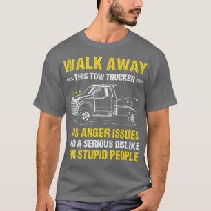 Camiseta Caminar Por Un Serio Desagrado Por La Estúpida Gen