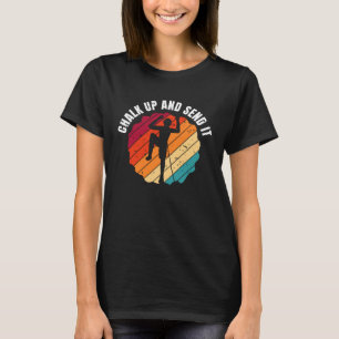Camiseta Caminar Y Enviarla Climber Sport Climbing Boulde
