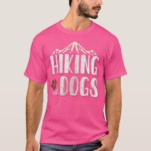 Camiseta Caminar Y Perros Al Aire Libre Hiker Dog Animal