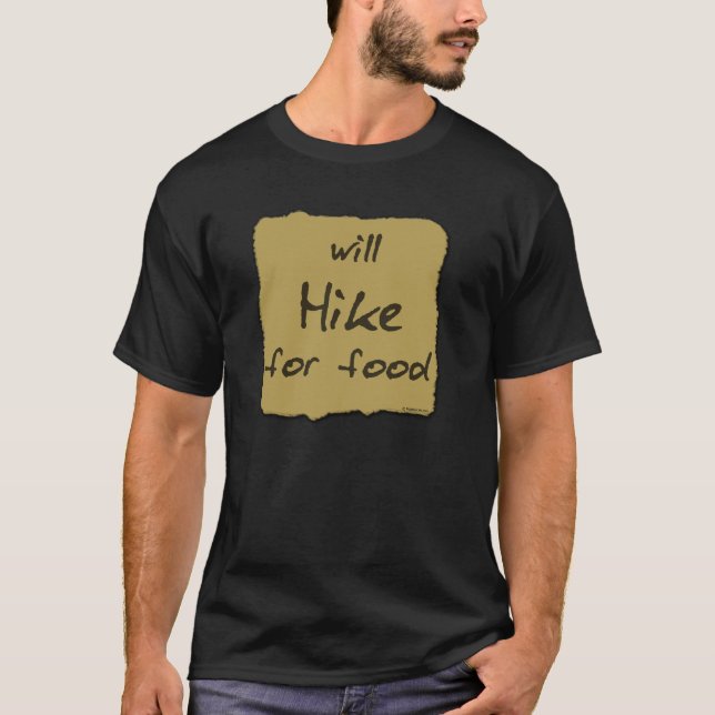 Camiseta Caminará para la comida (Anverso)