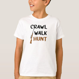 Camiseta Caminata Crawl Camina Caza Camina Crawl, Caza Bebé