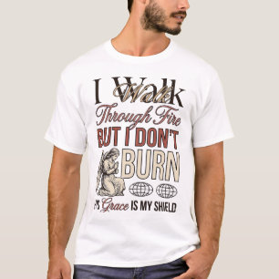Camiseta Caminata Cristiana a Través del Fuego Vintage