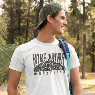 Camiseta Caminata de aventura más camping Explorar la natur