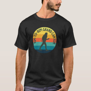 Camiseta Caminata de borde a borde Gran Cañón Caminata fami
