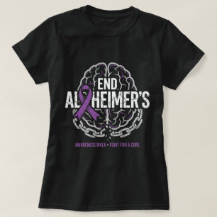 Camiseta Caminata de Conciencia del Alzheimer Fin del Alzhe
