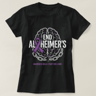 Camiseta Caminata de Conciencia del Alzheimer Fin del Alzhe