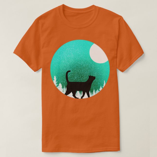 Camiseta Caminata de gato (Diseño del anverso)