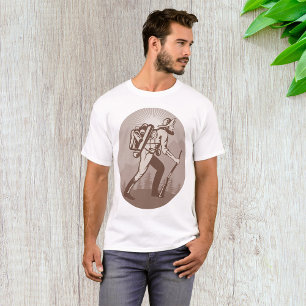 Camiseta Caminata de minero buscador de oro del siglo XIX