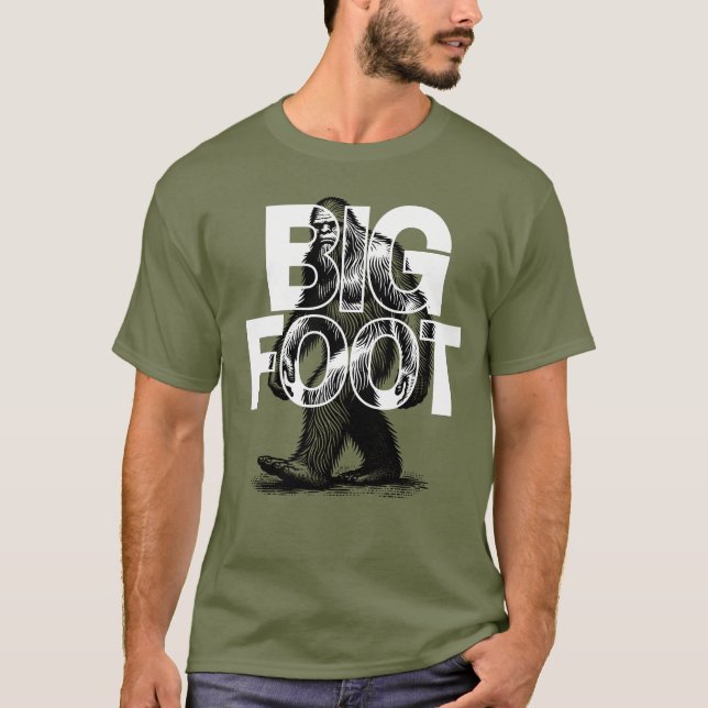 Camiseta Caminata de pie en bicicleta - Criptico de cosecha (Anverso)