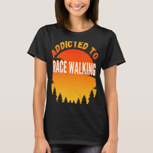 Camiseta Caminata de razas para caminar en carrera