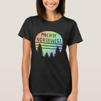 Camiseta Caminata de Senderismo del Arcoiris del Noroeste d