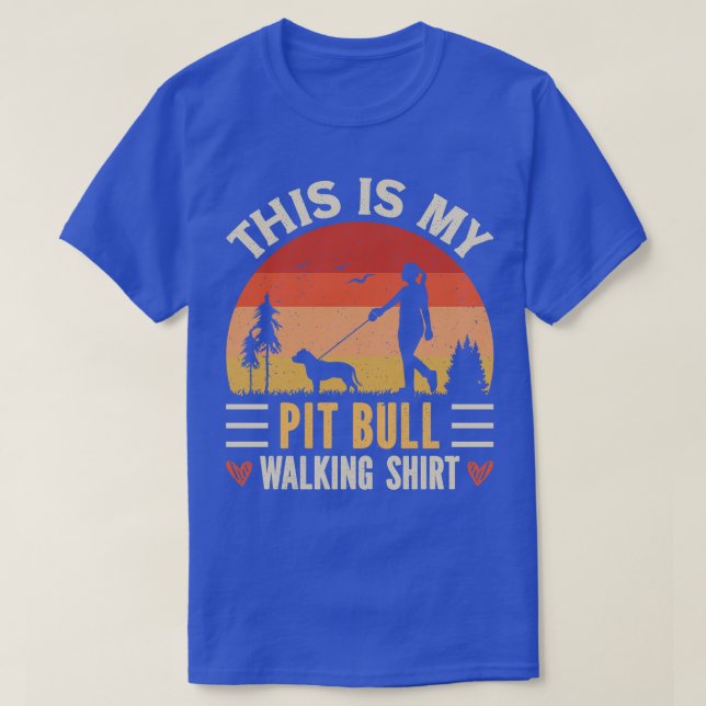 Camiseta Caminata de toros de pozo 1 (Diseño del anverso)
