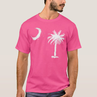 Camiseta Caminata de vacaciones de la bandera de Palmetto T