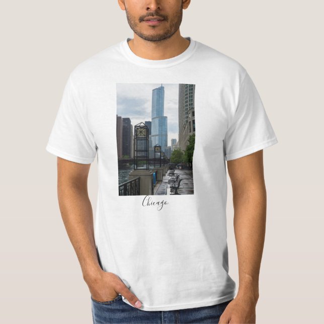 Camiseta Caminata del Río Chicago (Anverso)