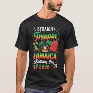 Camiseta Caminata Directa de Jamaica Vacaciones 2025 Cumple