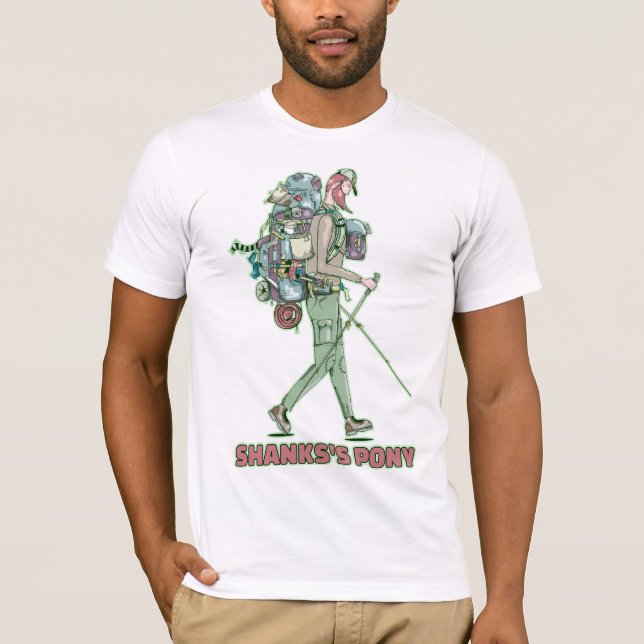 Camiseta Caminata divertida de Shanks (Anverso)