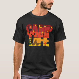 Camiseta Caminata en el campo retro