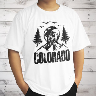 Camiseta Caminata en el Vintage de Guay Colorado Day Bigfoo