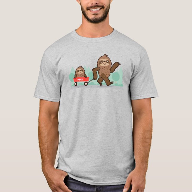 Camiseta Caminata espuma (Anverso)