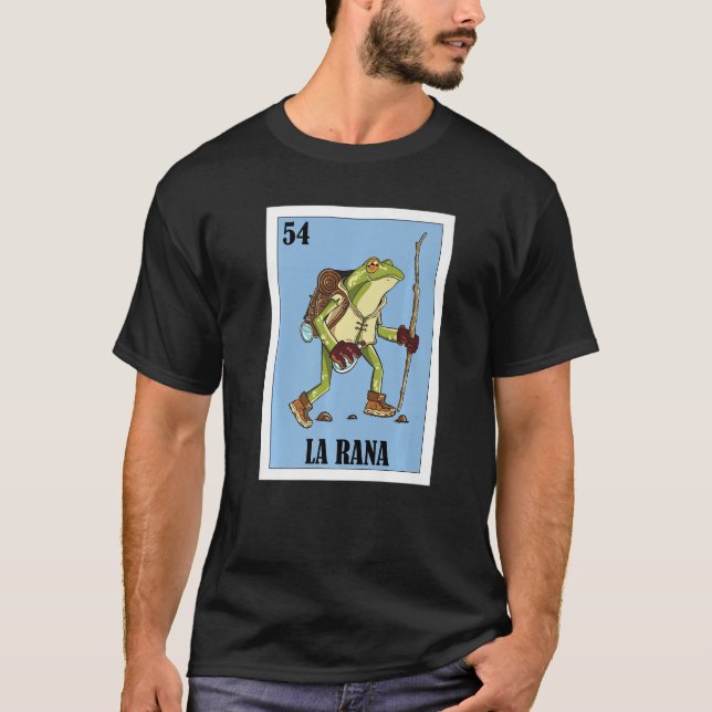 Camiseta Caminata mexicana por La Rana Hiker (Anverso)
