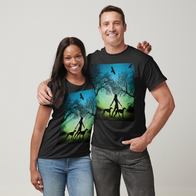 Camiseta Caminata nocturna de Greyhound (Unisexo)