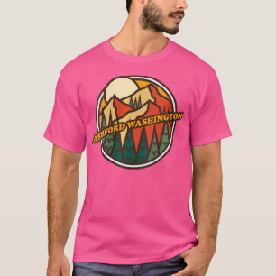 Camiseta Caminata por la montaña Ashford Washington