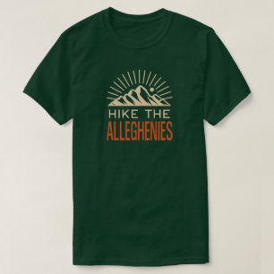 Camiseta Caminata por las montañas Allegheny Sunburst