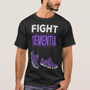 Camiseta Caminata por una cinta morada de concienciación so