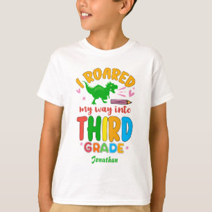 Camiseta Caminé Hacia El Tercer Grado De Vuelta A La Escuel