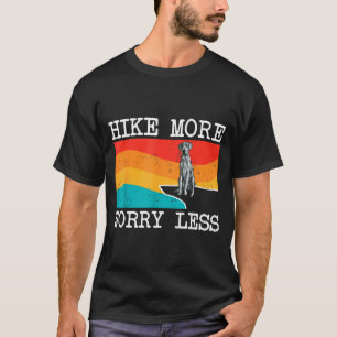 Camiseta Camine más preocúpese menos gráfico de dane merle 