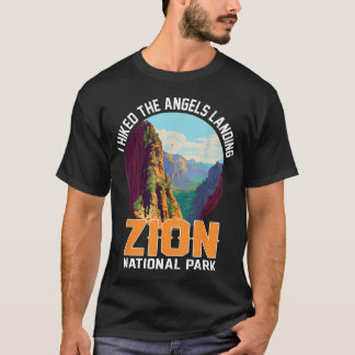 Camiseta Caminé por Angels Landing Zion National Park