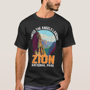 Camiseta Caminé por el aterrizaje de los ángeles Zion parqu