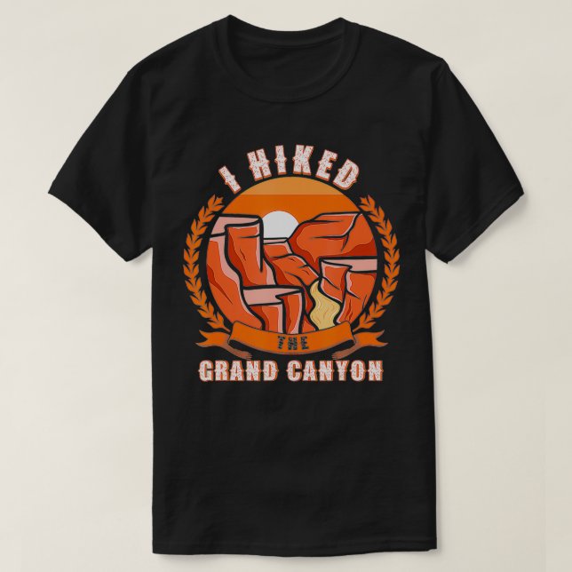 Camiseta Caminé Por El Gran Cañón (Diseño del anverso)