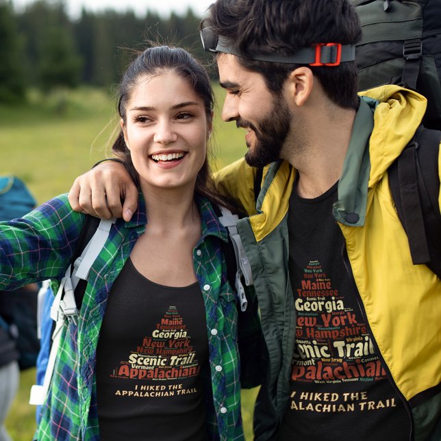 Camiseta Caminé por el Sendero Apalache (His and Hers Appalachian Trail  T-Shirts)